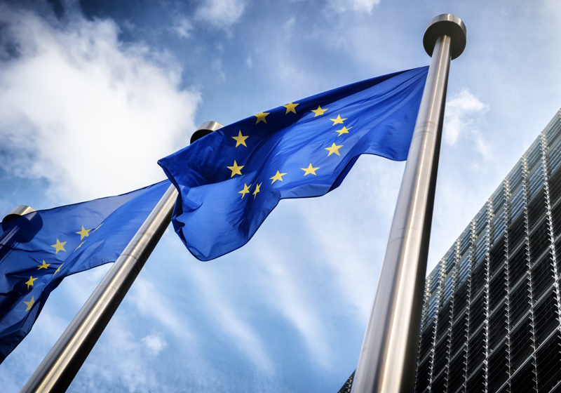Europe flags