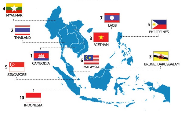 Asean Map