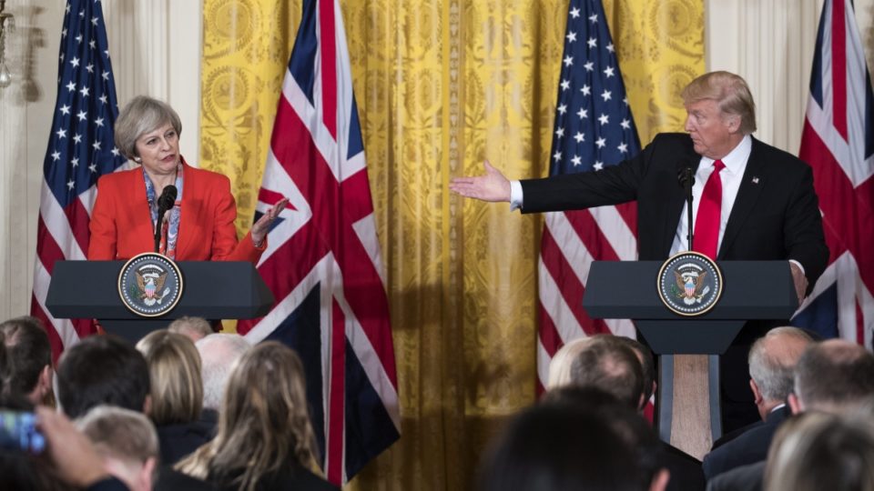 Trump meets May 960x540